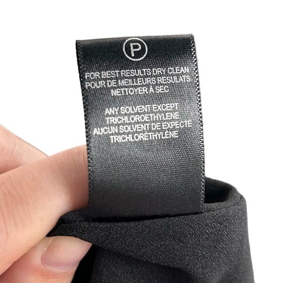 NWT Halston Heritage Evening Collection Gold Glitter Bow Back Dress Womens 0 - Picture 5 of 11